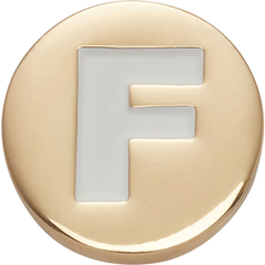 Gold Letter F