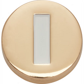 Gold Letter I