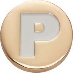 Gold Letter P