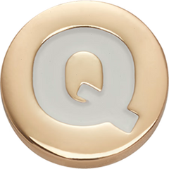 Gold Letter Q