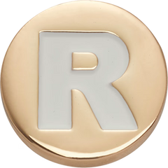 Gold Letter R