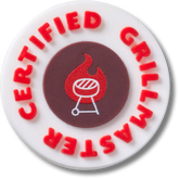 Certified Grill Master Badge