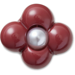 Expressive Floral Maroon