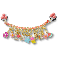Pink Adjustable Charm Chain