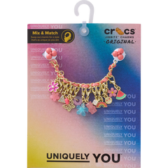 Pink Adjustable Charm Chain