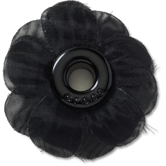 Black Chiffon Grommet