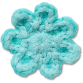 Crochet Blue Flower