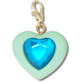 Blue Heart Sim Gem Charm