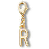 Gold Letter R Charm