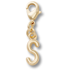 Gold Letter S Charm
