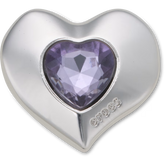 SilverandPurple SMT Gem Heart