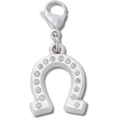 Lucky Silver Horseshoe Charm