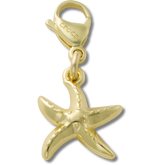 Gold Starfish Charm