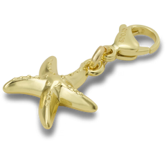 Gold Starfish Charm
