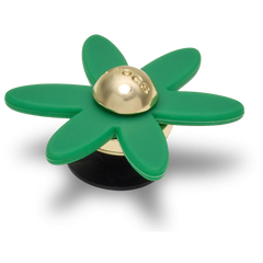 Retro Green Spinner Flower