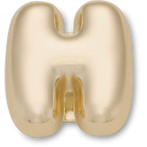 Gold Bubble Letter H
