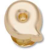 Gold Bubble Letter Q