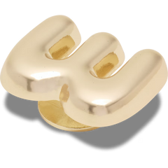 Gold Bubble Letter W