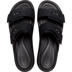 Brooklyn Buckle Low Wedge Sandal