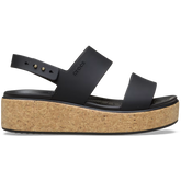 Brooklyn Low Wedge Cork Sandal