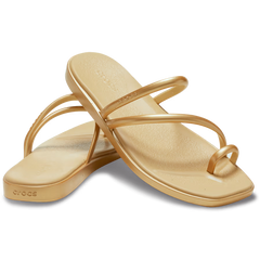 Miami Toe Loop Metallic Sandal