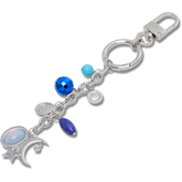 Moon and Stars Bag Charm