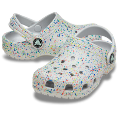 Kids' Classic Glow Paint Splatter Clog