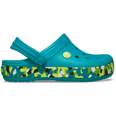Kids' Crocband Glow Confetti Band Clog
