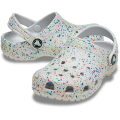 Toddler Classic Glow Paint Splatter Clog
