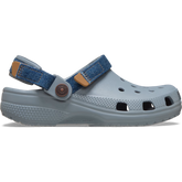 Kids' Classic Denim Adjustable Backstrap Clog