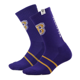NFL Baltimore Ravens Crocs Socks