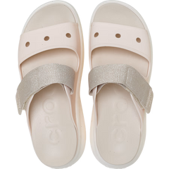 Soho Two Strap Shimmer Sandal
