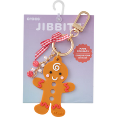 Gingerbread Man Bag Charm