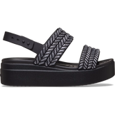 Brooklyn Woven Sparkle Low Wedge