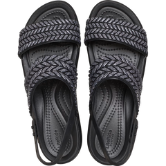 Brooklyn Woven Sparkle Low Wedge