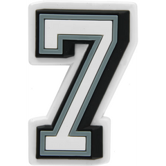 Jibbitz B&W Number 7
