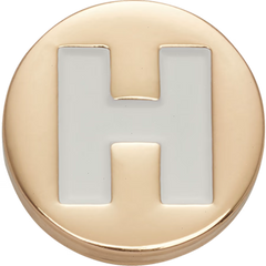Gold Letter H