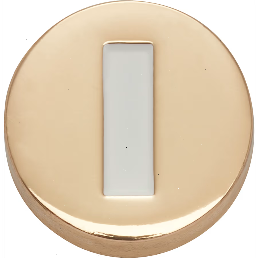 Gold Letter I