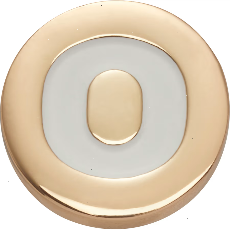 Gold Letter O