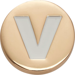 Gold Letter V