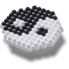 Beaded Ying and Yang