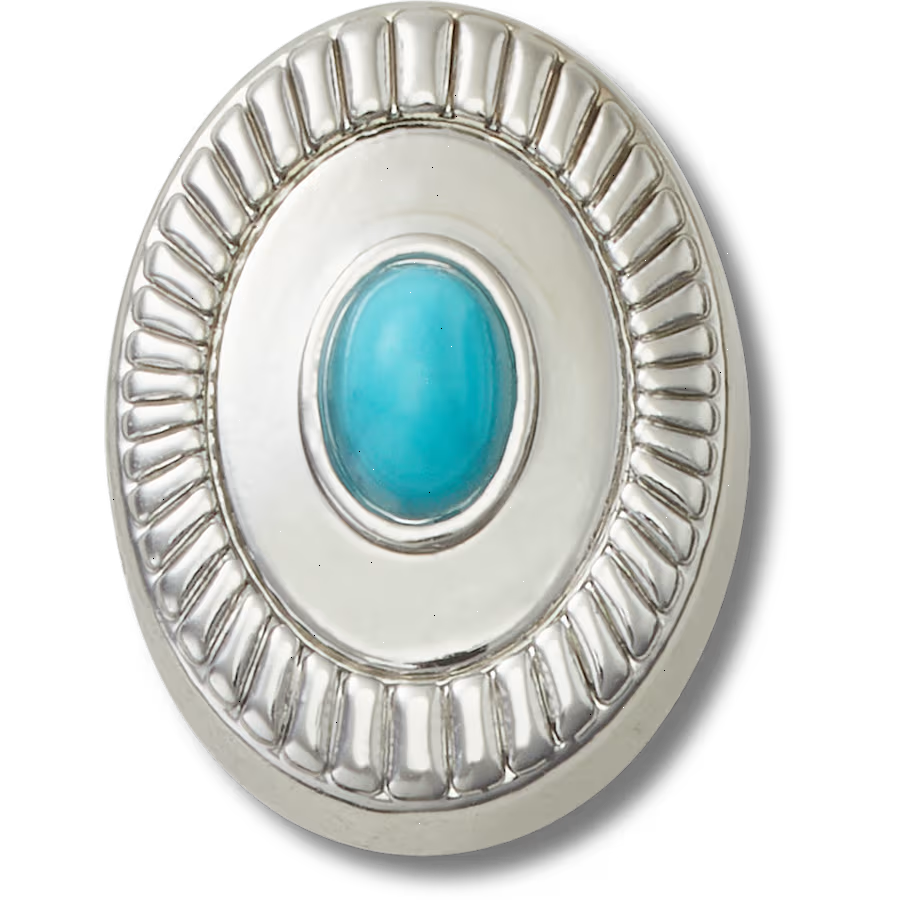 Silver Turquoise Emblem