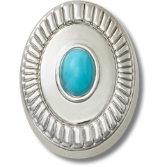 Silver Turquoise Emblem