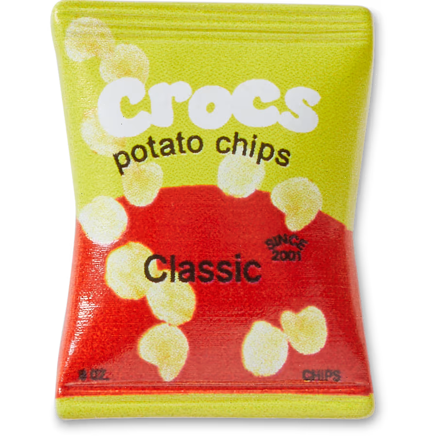 Yellow Red Chip Bag