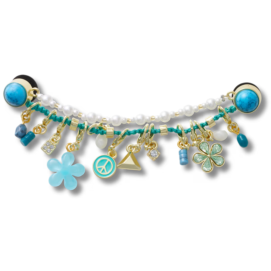 Blue Adjustable Charm Chain