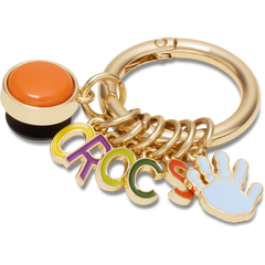 Crafted Crocs Ring Keychain