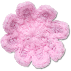 Crochet Light Pink Flower