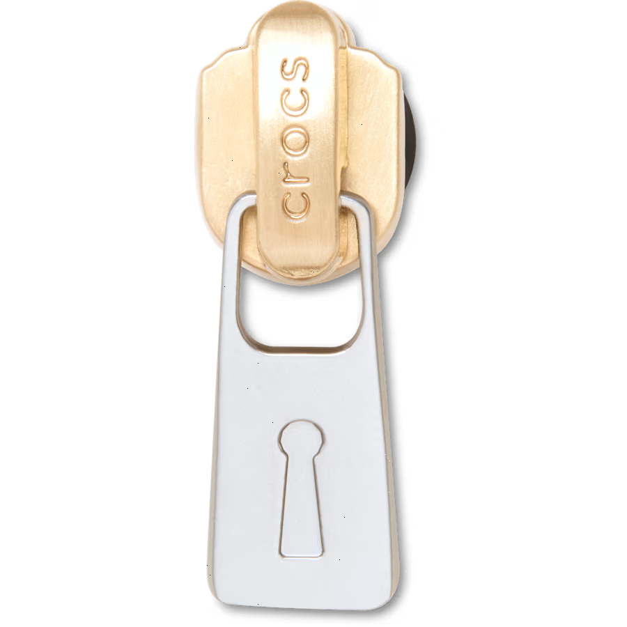 Gold and Silver Zipper
