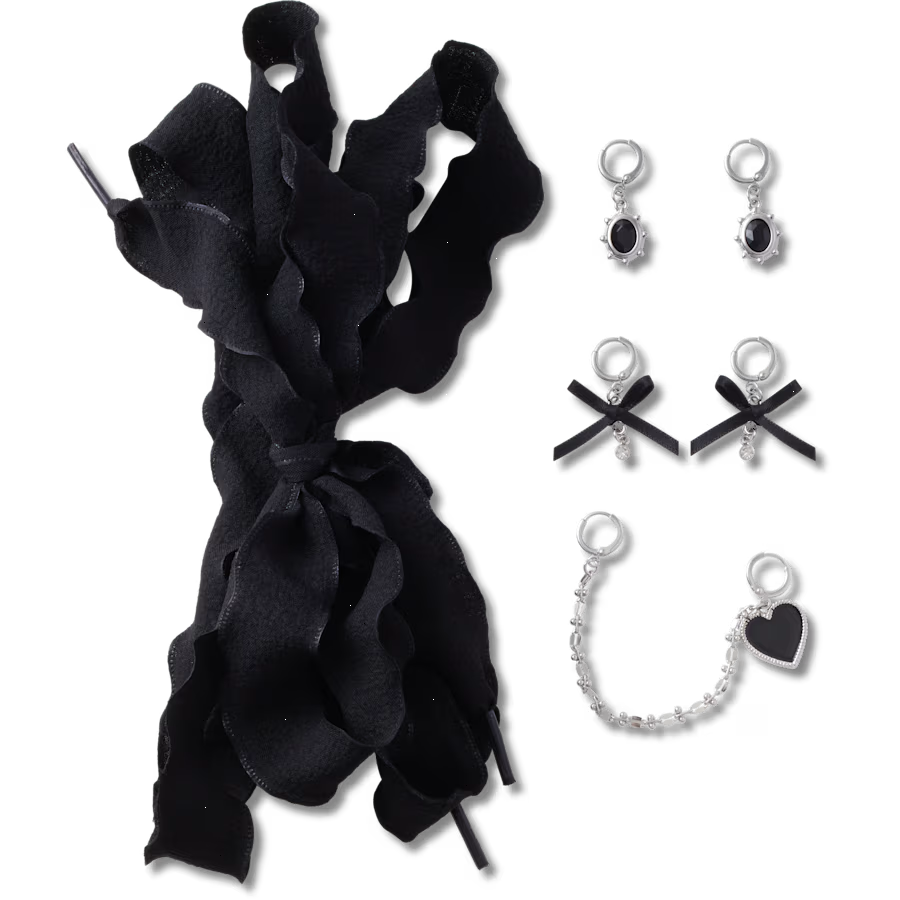 Laces and Dainty Bow Charm Kit