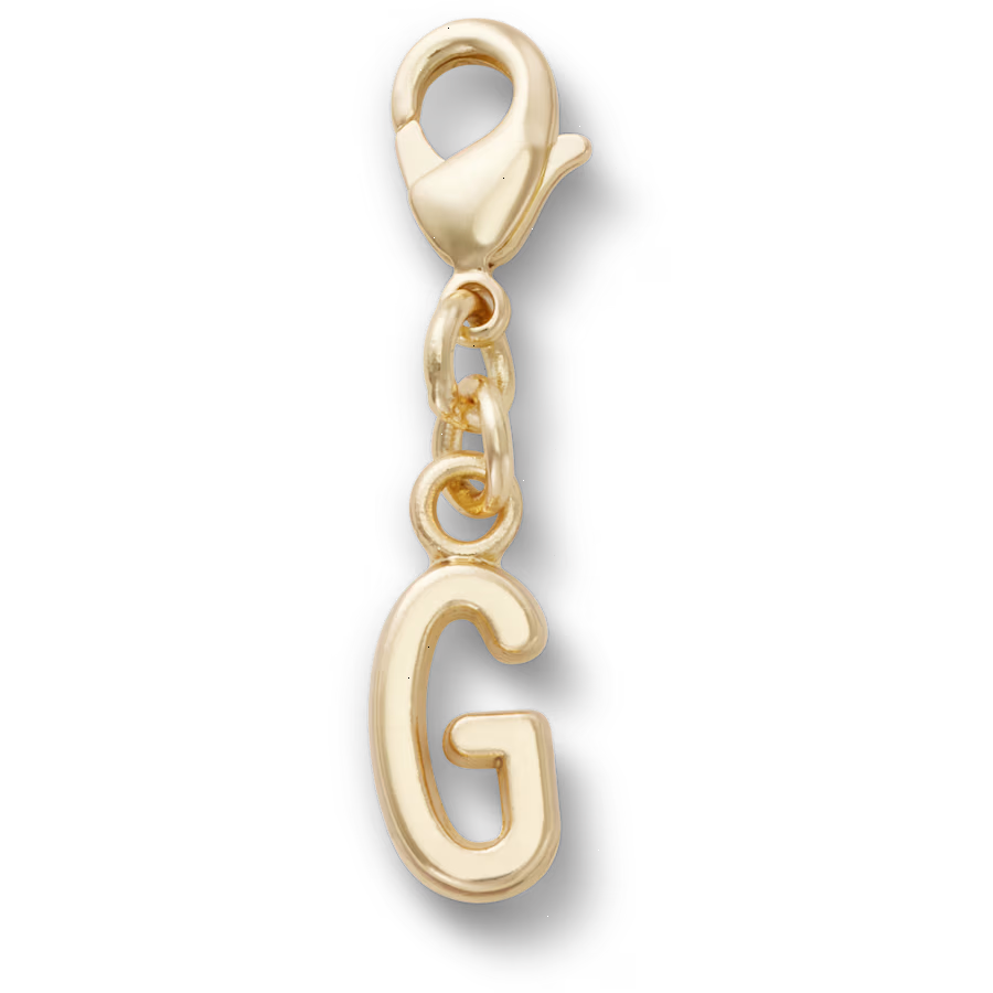 Gold Letter G Charm